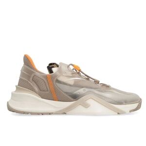 Fendi Flow Runner Low-Top Sneakers Orange Tan Men’s Size UK 7/US 8